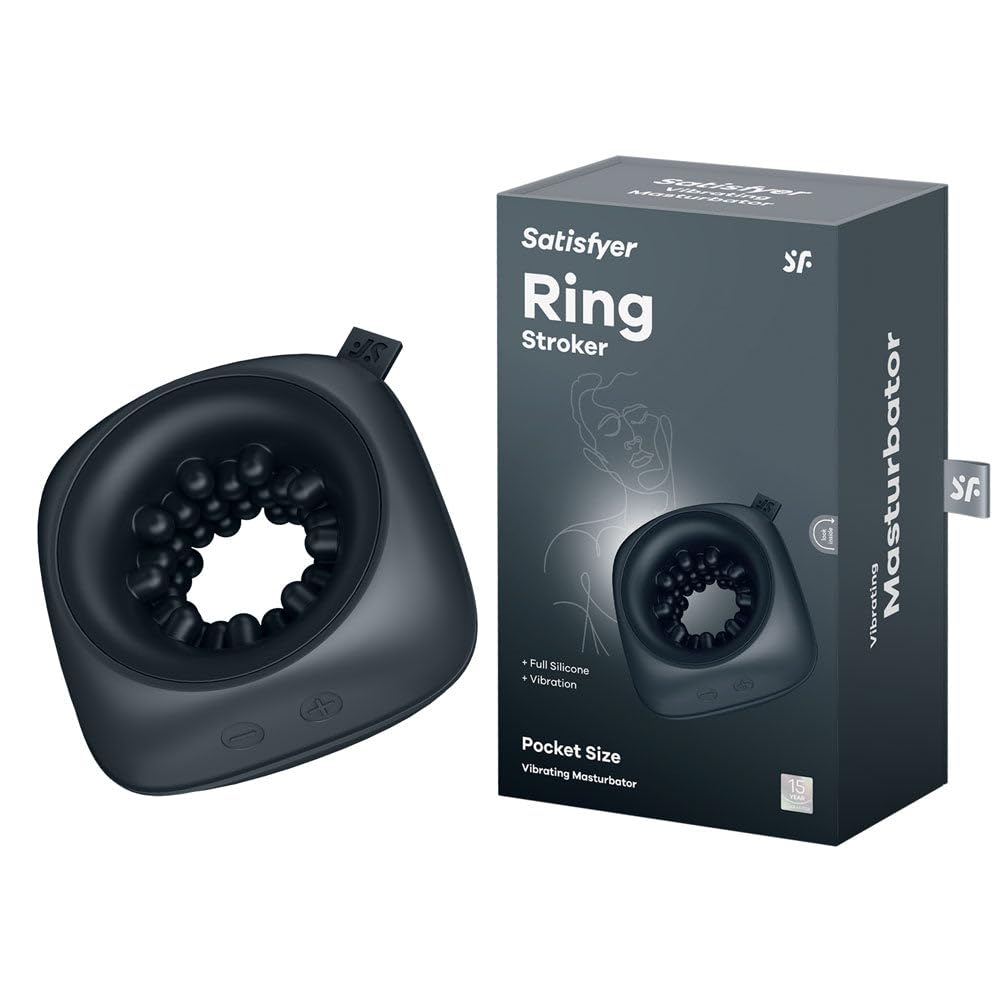 Satisfyer Ring Stroker-Black