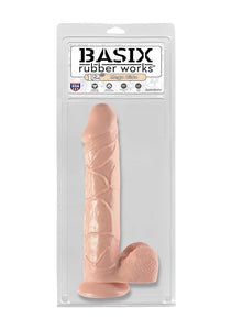 Pipedream Products Basix Rubber Works Mega Dildo, Flesh, 12 Inch, 11.2 Pound