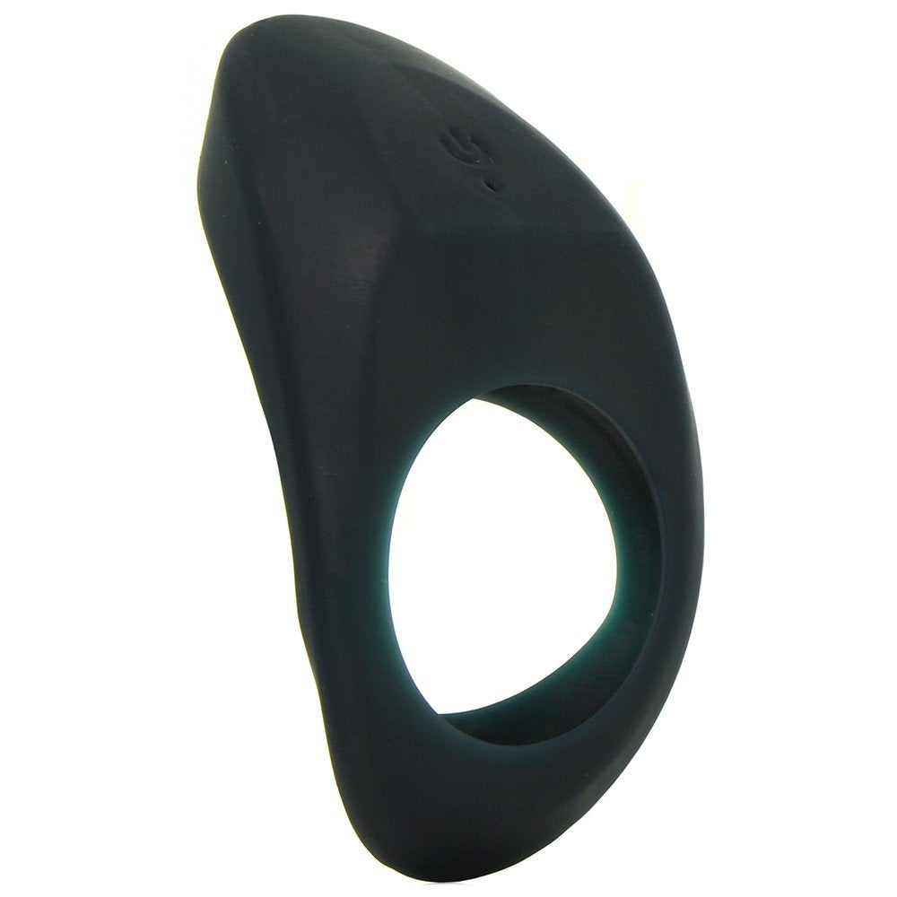 (D) Overdrive Rechargeable Rin Vibrating Just Black