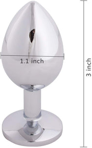 Akstore Small Fetish Anal Plug Butt Personal Sex Massager(Golden)
