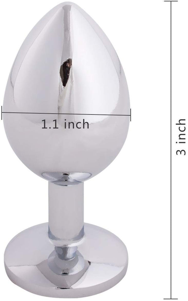 Akstore Small Fetish Anal Plug Butt Personal Sex Massager(Golden)