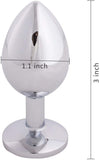 Akstore Small Fetish Anal Plug Butt Personal Sex Massager(Golden)