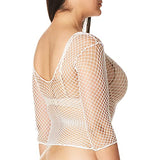 Sexy Cami Top-Fencenet-White-One Size