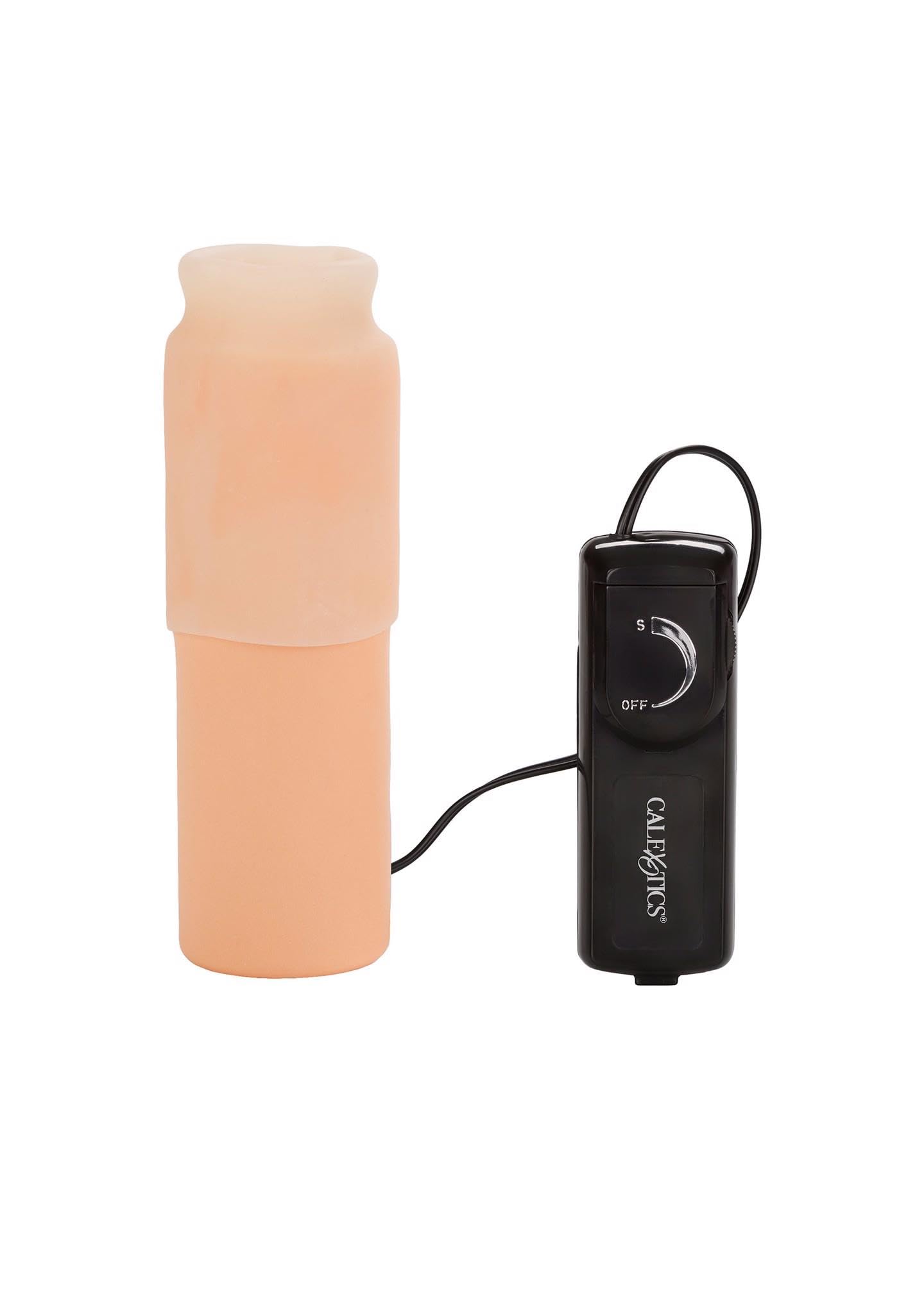 California Exotics Vibrating Oro Simulator Penis Sleeve
