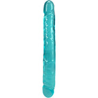 Crystal Jellies 12in Jr. DoubleDong Teal
