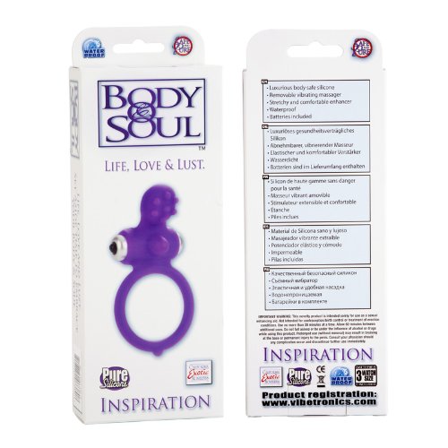 California Exotic Novelties Body & Soul Inspiration, Purple, 0.06 Pound