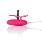 California Exotic Novelties Nipple Play Advanced Vibrating Heated Nipple Teasers, Pink