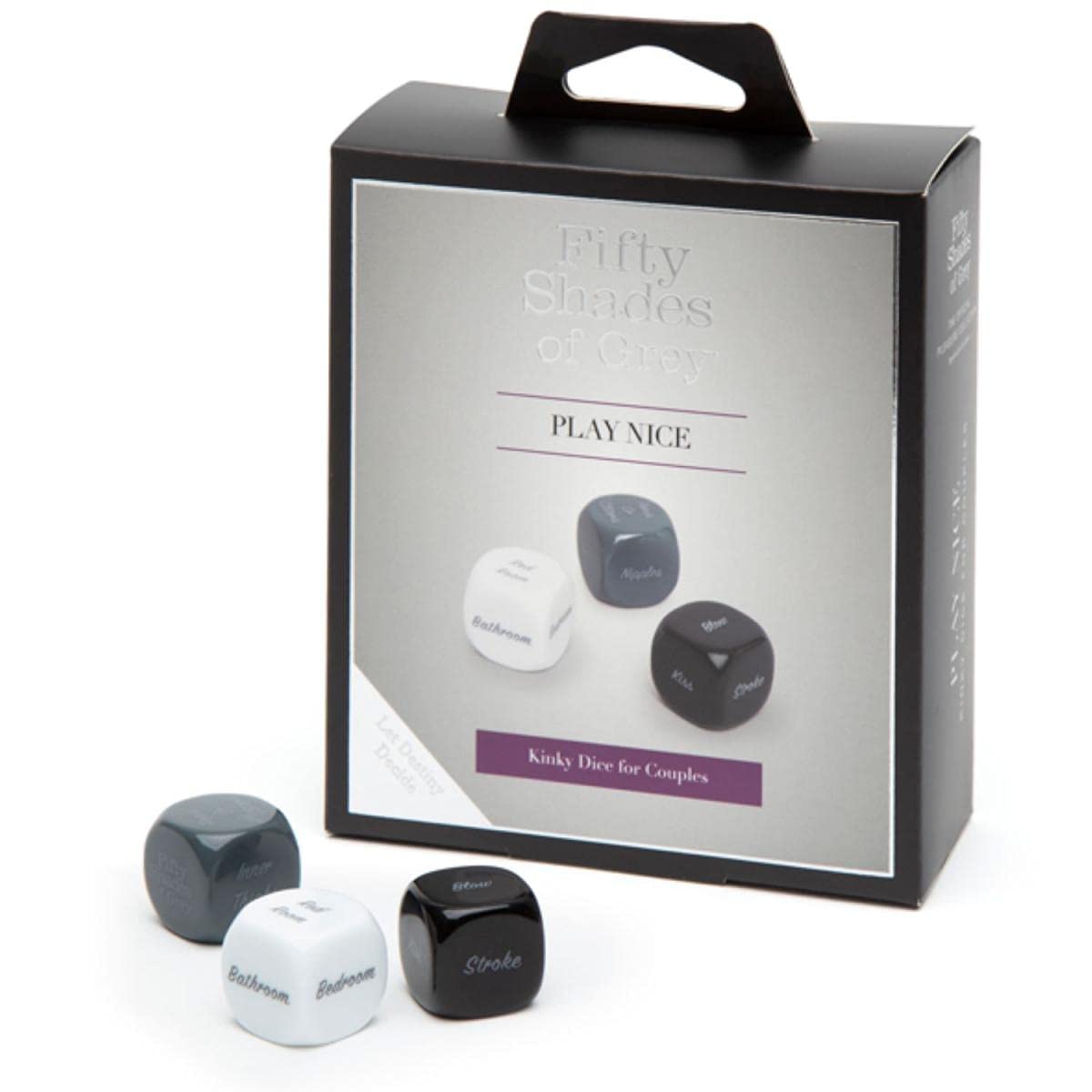 LoveHoney 76461: Fifty Shades Play Nice Role Play Dice