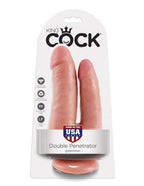 Pipedream King Cock Double Penetrator, Brown