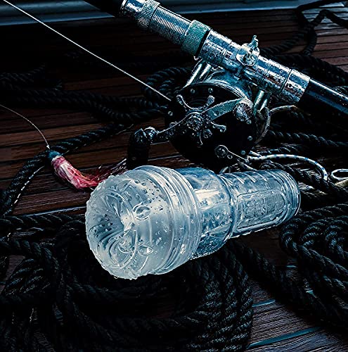 Clear Male Masturbator | Fleshlight Go Torque Ice | Transparent Sex Toy