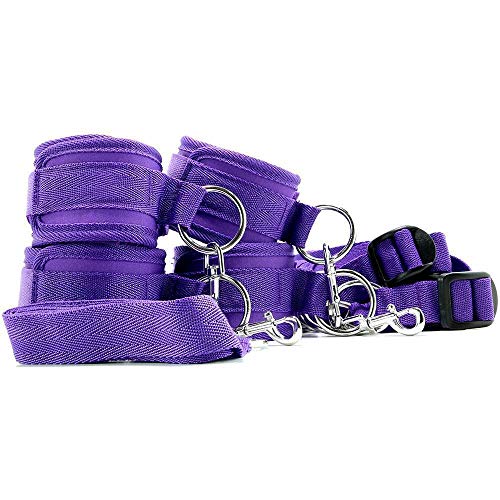Lux Fetish 7Pc Bed Spreader Purple