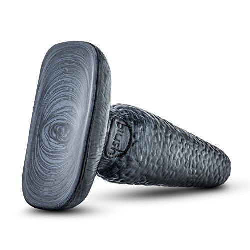 Blush Jet Smooth Anal Plug - Soft Flexible Butt Toy - Tapered For Easy Insertion - Base Anchors Plug Safely Outside The Body - Stay Put Shape For Comfortable Long Term Wear - Sex Toy For Men Women