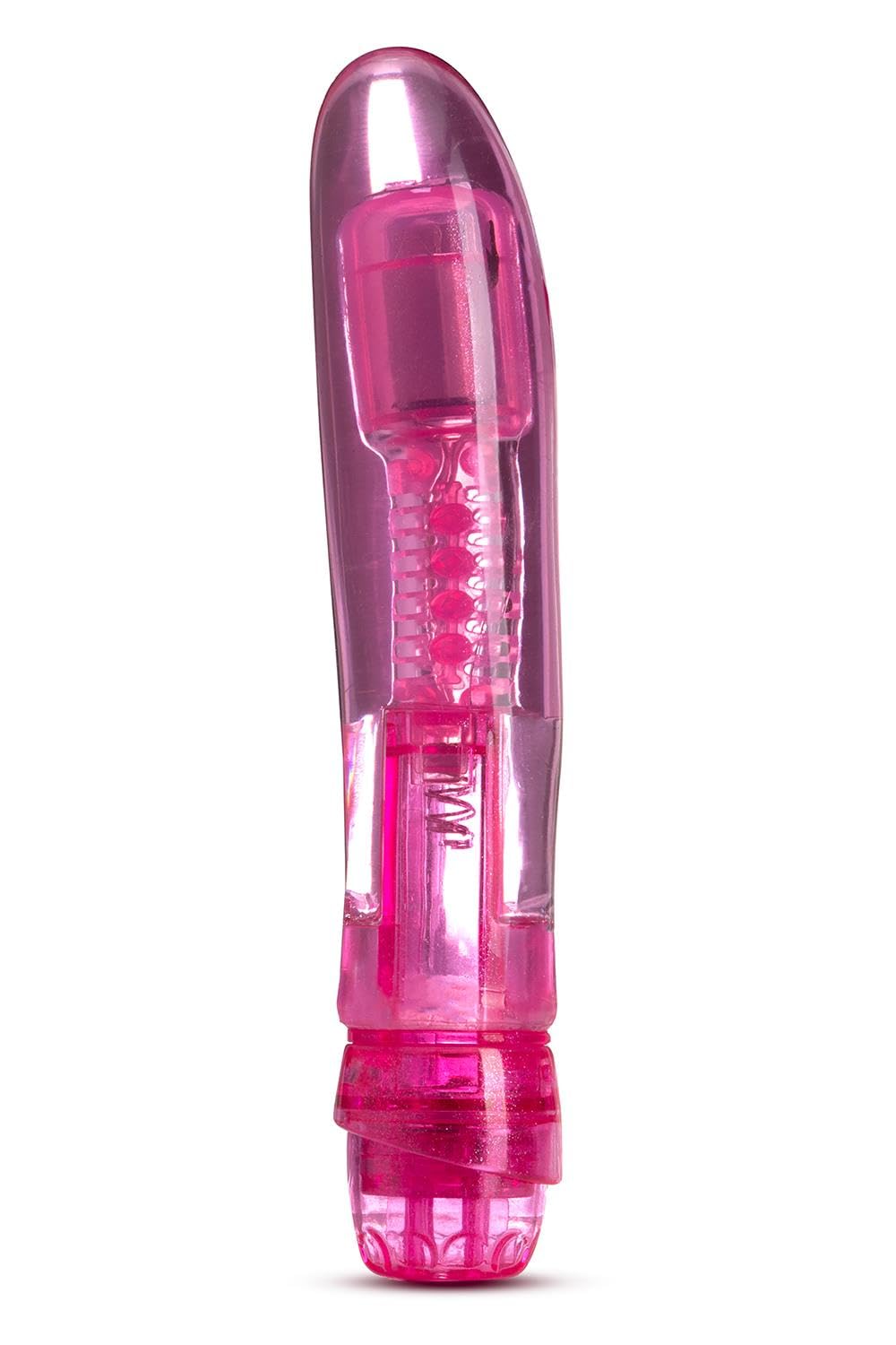 Blush Novelties Samba - 6.75 Inch Small Soft Vibrator for Beginners - Flexible Semi-Rigid Body for Clitoral & Vaginal Stimulatio