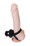 Zero Tolerance Bell Ringer Black Cock Ring & Ball Strap, Black