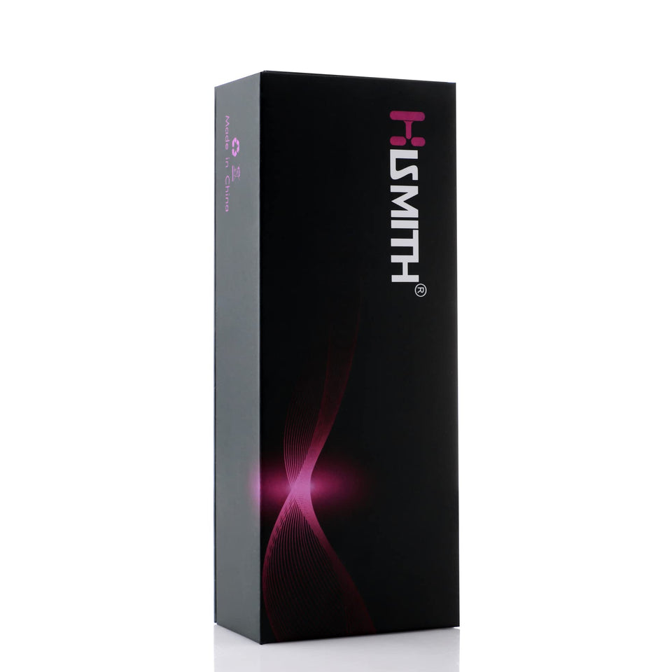 Hismith 6.15Metal Bead Anal Dildo, Smooth Aluminium Anal Wand with KlicLok System for Premium Sex Machine