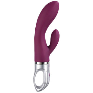 (D) Voice Touch G Spot Rabbit Plum