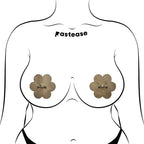 Pastease Nude Flower W/ Barbell Piercing