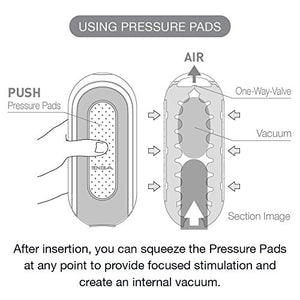 Tenga Flip 0 (Zero) Men Masturbation Device, Reusable Pleasure Toy Cup Massager And Personal Masturbation Toy, Tfz-002 Black
