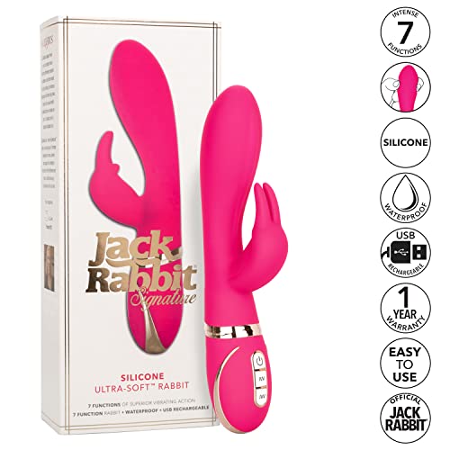 Calexotics Se-0609-35-3 Jack Rabbit Signature Silicone Ultra-Soft Rabbit