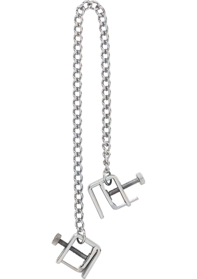 Flat Adj. Clamp W/Curbed Chain