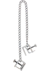 Flat Adj. Clamp W/Curbed Chain