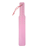 Quality Studded Spanking Paddles, 14.7inch Faux Leather Paddle for Adults Sex Play, Pink