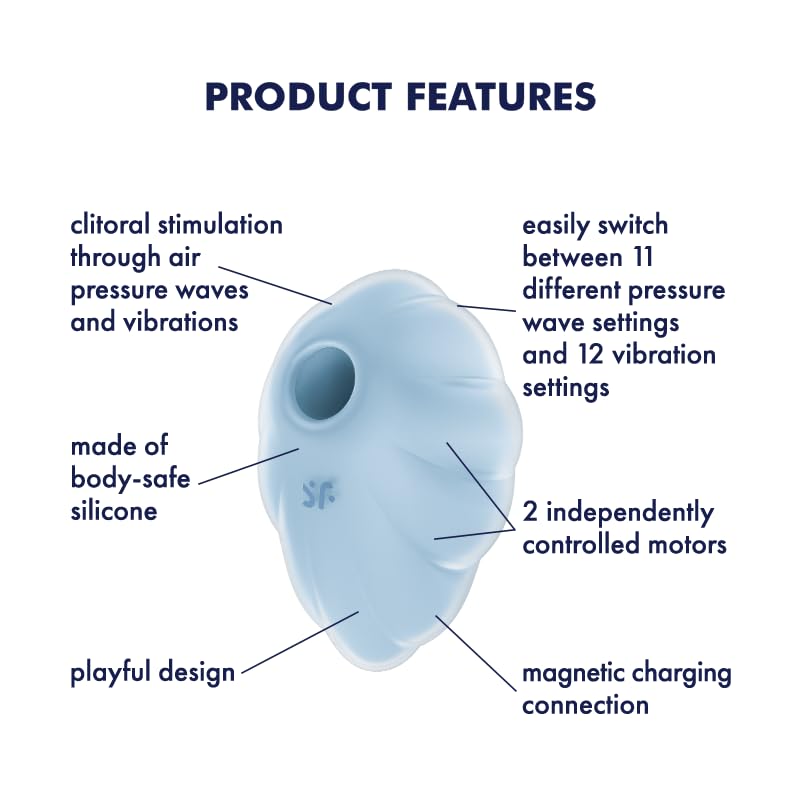Satisfyer Cloud Dancer-Blue