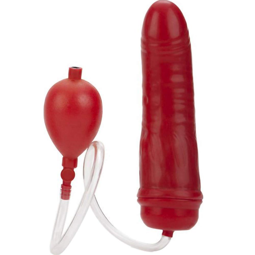 Colt Hefty Probe Inflatable Butt Plug - Red