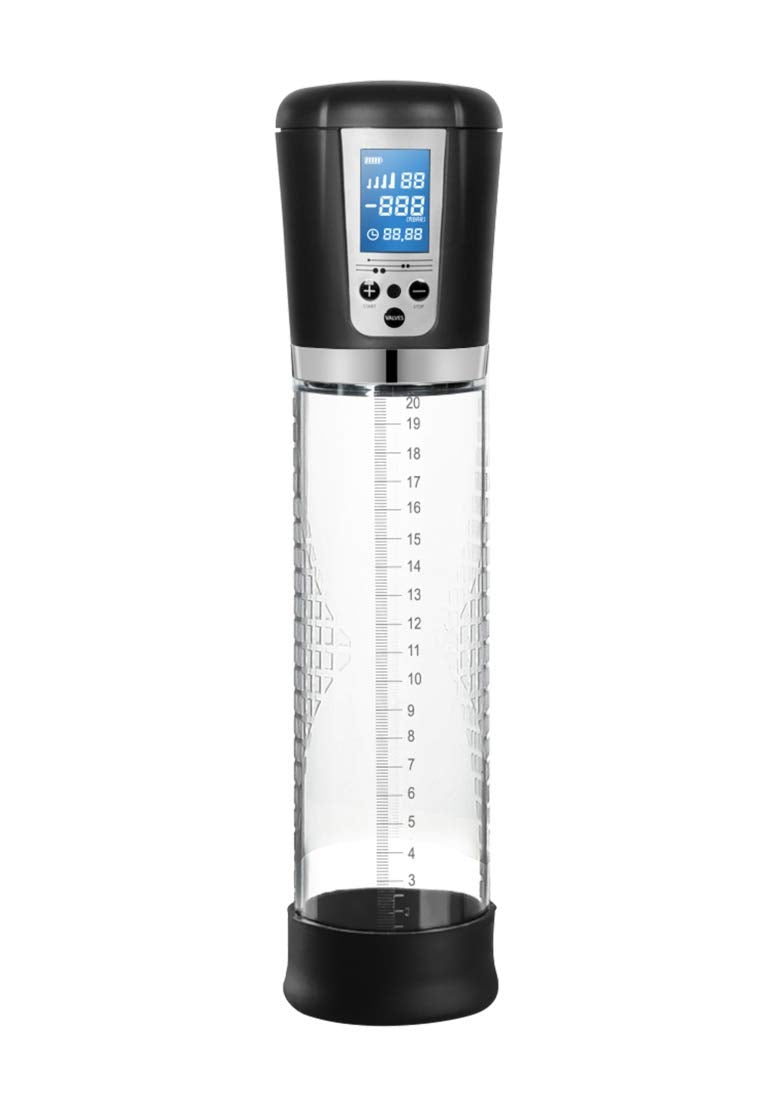 (Wd) Pumped Premium Rechargeab Automatic Lcd Pump Transparent