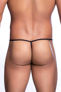 Male Basics Mob Tulle T-Thong Black S/M