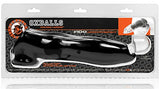 Oxballs Fido, Penis-Sheath + Bullet Insert, Black
