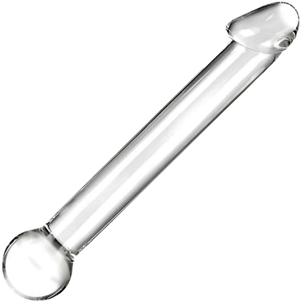 $$ 7'' Realistic Head S Dildo Clear