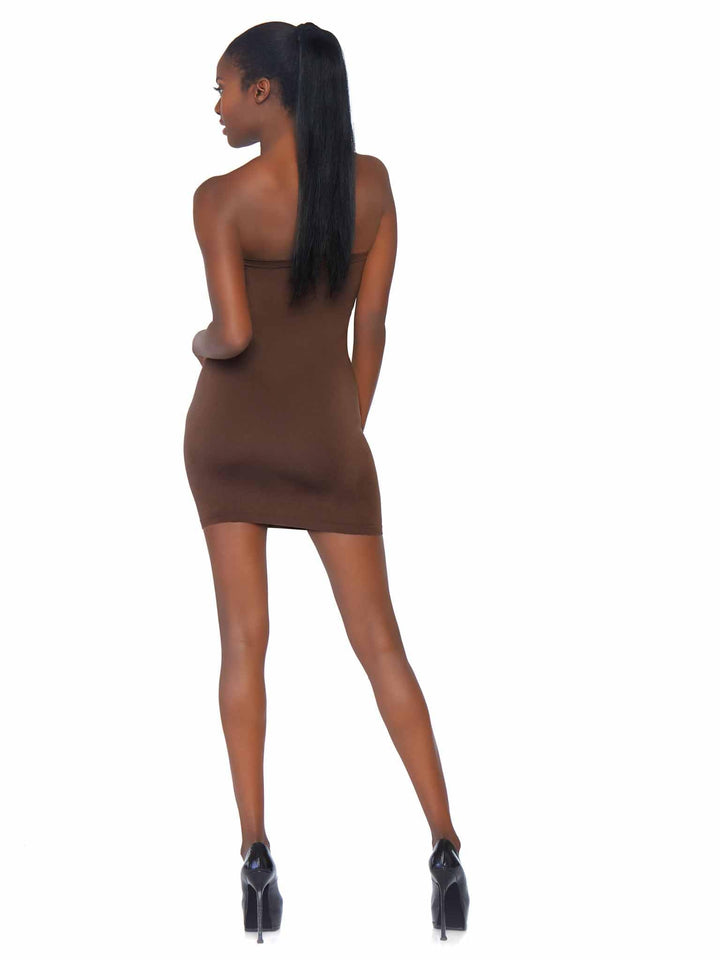 Leg Avenue Seamless Opaque Microfiber Bod Deep Color