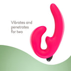 Fun Factory Adult Toys  Share Dildo  Share Vibe Vibrator Couples Sex Toys  Strapless Strap On Dildo Pleasure Toys For Wom