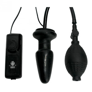 Trinity Vibes Vibrating Inflatable Anal Plug