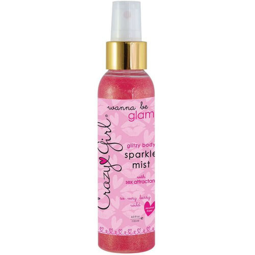 (D) Crazy Girl Wanna Be Glam Flirty Body Mist 4Oz