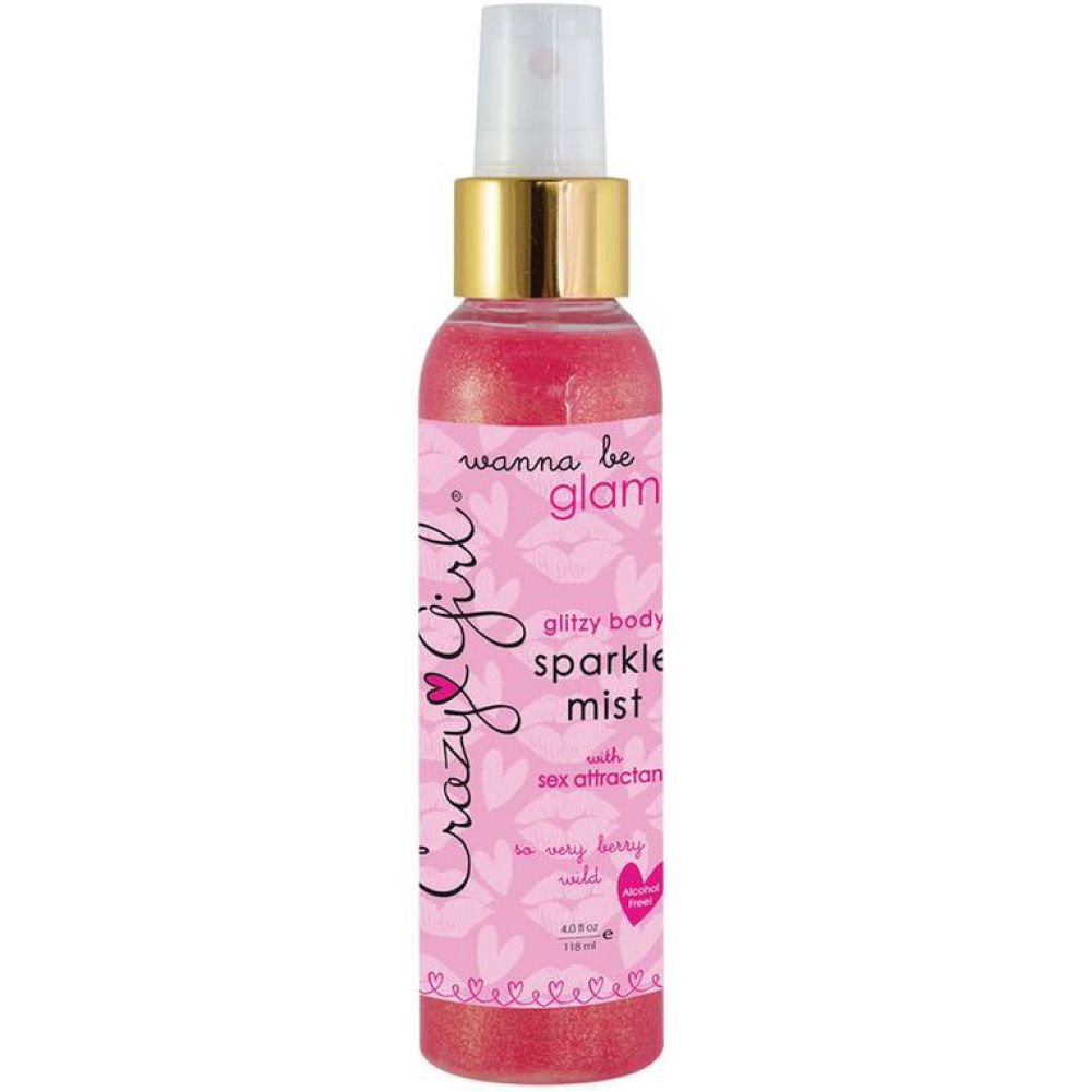 (D) Crazy Girl Wanna Be Glam Flirty Body Mist 4Oz