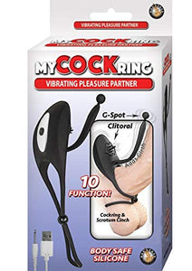 My Cockring Vibrating Pleasure Partner B