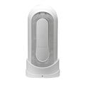 Tenga Flip 0 Electronic Massage Cup For Men Masturbation, Reusable Stimulating Pleasure Device, Male Toy Masturbator, White
