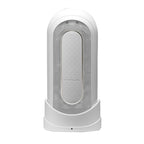 Tenga Flip 0 Electronic Massage Cup For Men Masturbation, Reusable Stimulating Pleasure Device, Male Toy Masturbator, White