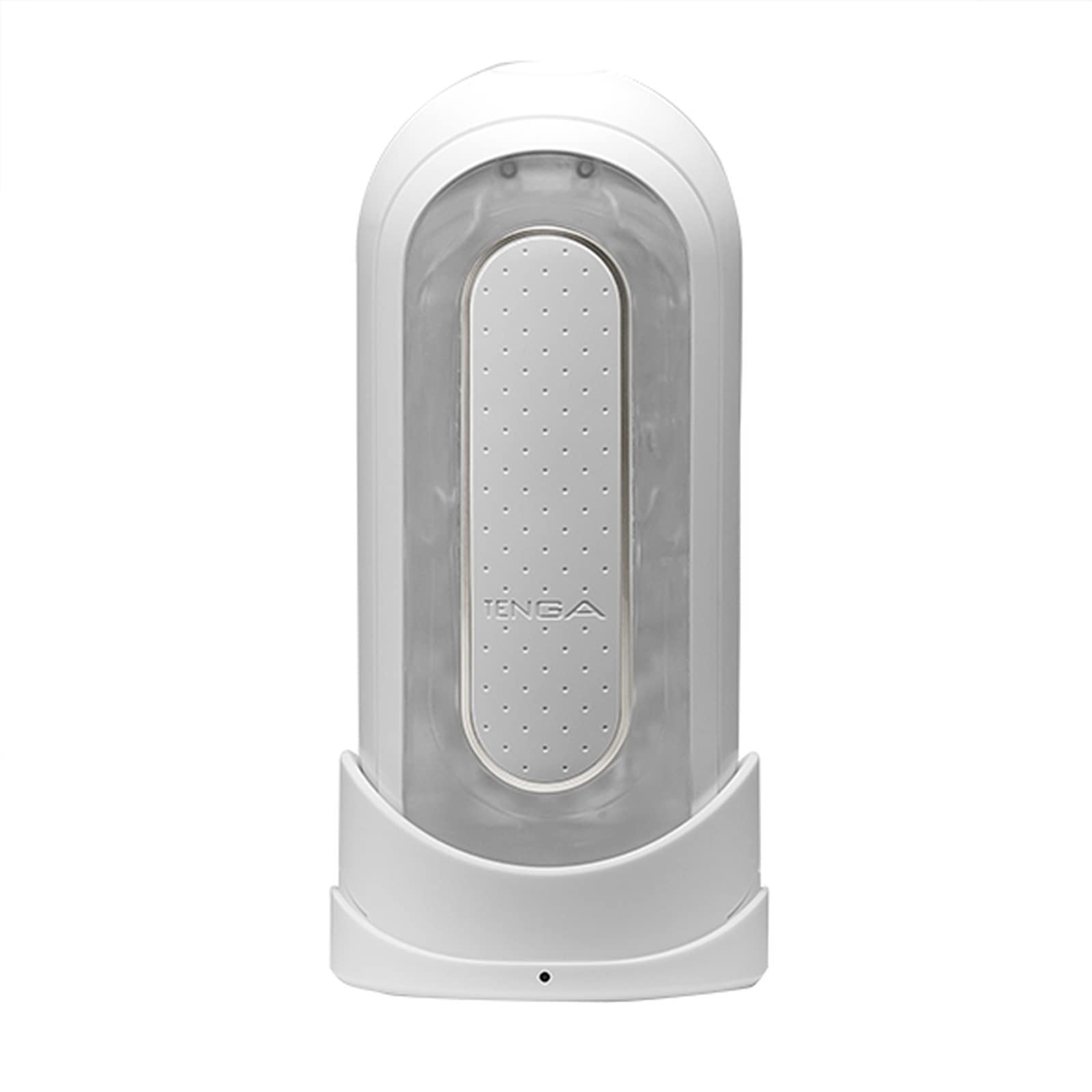 Tenga Flip 0 Electronic Massage Cup For Men Masturbation, Reusable Stimulating Pleasure Device, Male Toy Masturbator, White