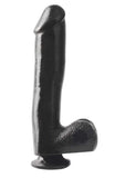 Basix 10 Inch With Suction Cup - Black