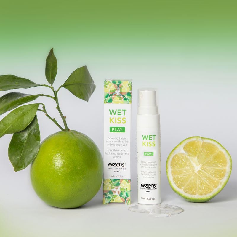 Exsens Wet Kiss Lime Saliva Spray 15ml