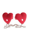 (D) Fetish Fantasy Vibrating H Pasties Red