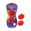 Nasswalk Breast Stimulator Lips Shaped Vibrating Ticklers, Red