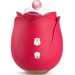Vibrator Adult Sex Toys for Women - Neworld 2IN1 Flapping Vibrator Rose Sex Toy, 9 Tappling & Sucking Adult Toys, Anal G spot Cl
