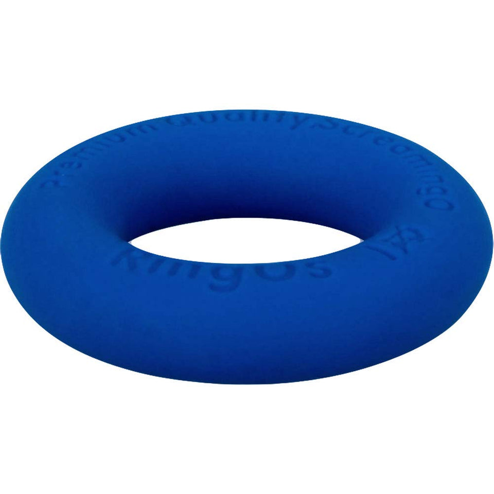Screaming O Ringo Ritz Mega Stretchy Silicone Cock Ring, Blue