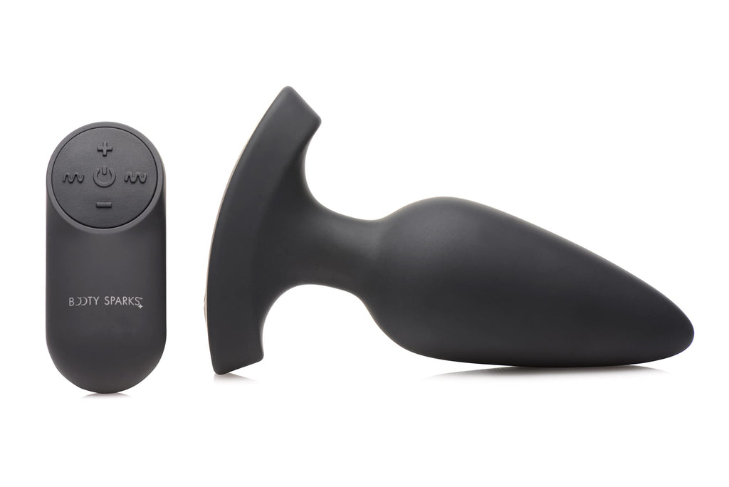 Booty Sparks Laser Heart Anal Plug Rc L