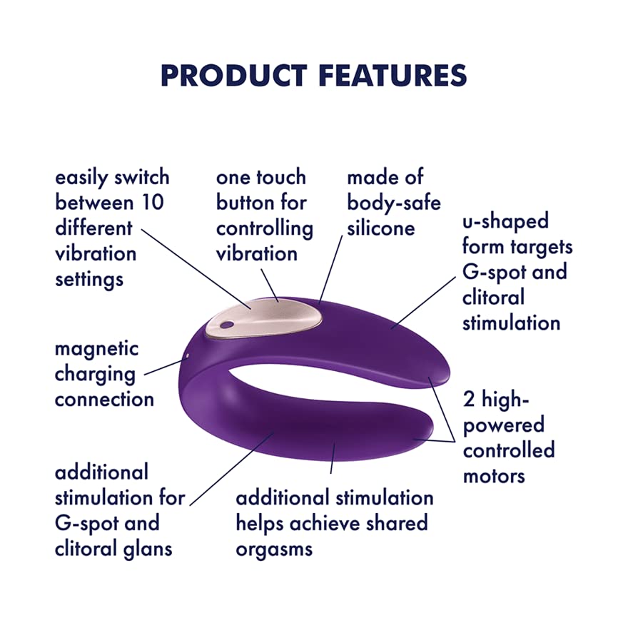 Satisfyer Partner Double Plus Classic Vibrator