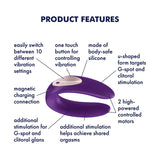 Satisfyer Partner Double Plus Classic Vibrator
